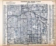 Page 021 - Township 20 N., Range 3 E., Tacoma, Hillsdale, Fern Hill, Larchmont, Pierce County 1951